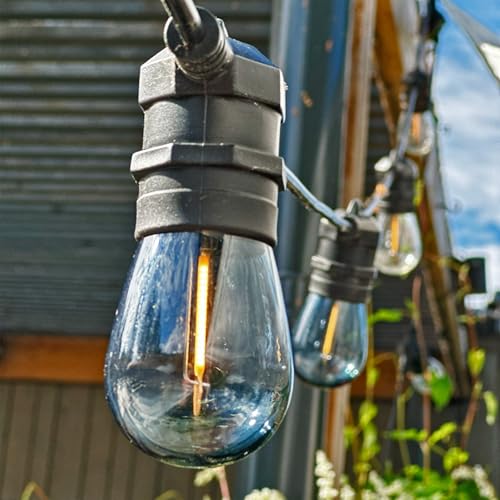 Ampoule LED LightsOn Deco x5 E27 12V de couleur fumée pour extérieur