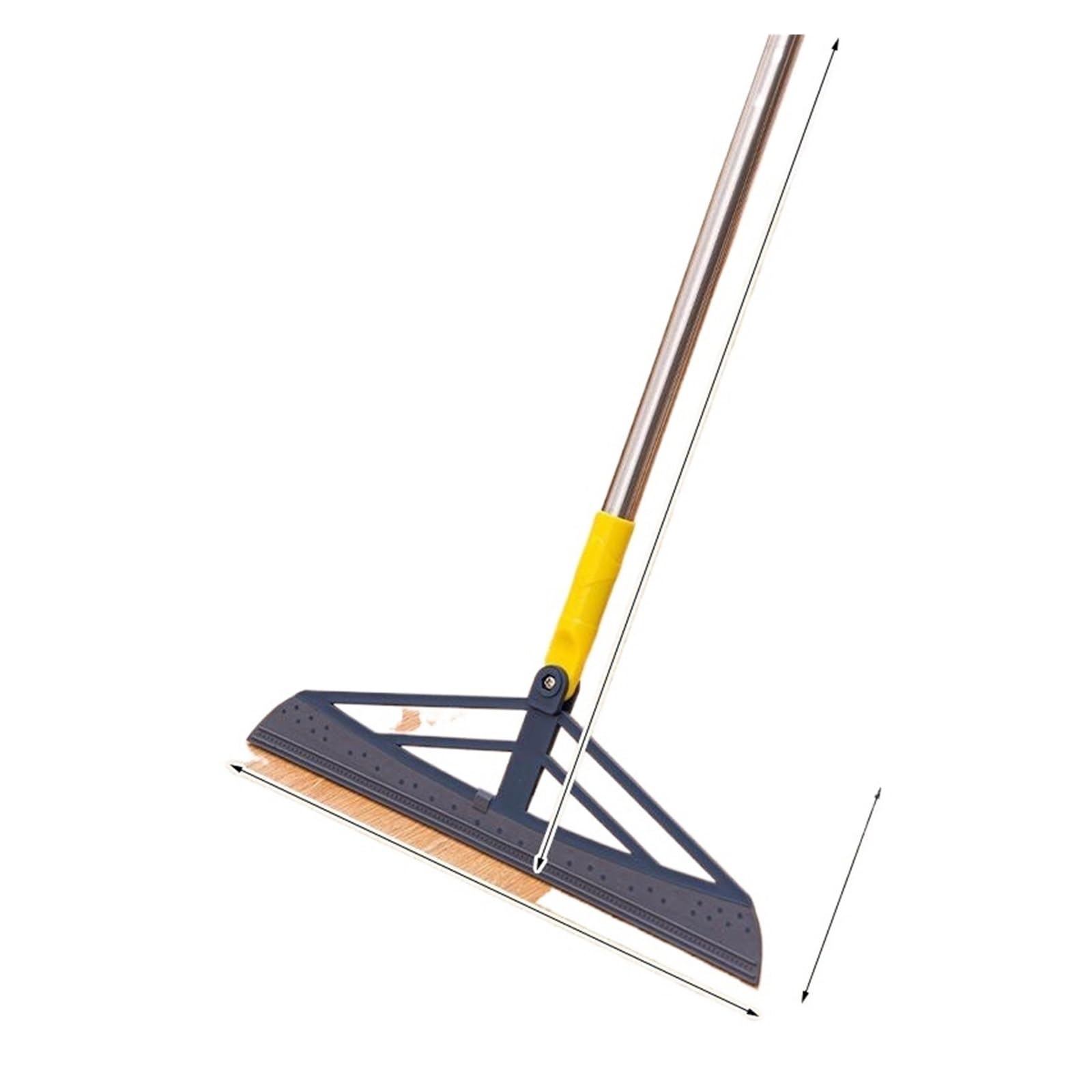 180° Rotatable Magic Rubber Broom Silicone Mop Hand Brooms for Wet Room