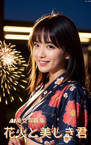 AI美女写真集 花火と美しき君(30ページ)