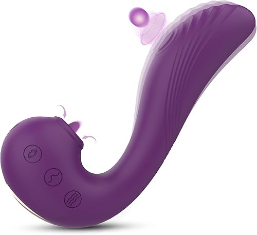 Vibrador 3 en 1 para lamer el clítoris punto G con aleteo y vibración consolador realista para mujeres con 10 modos de vibración para lamer juguete