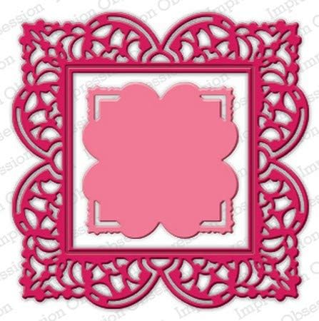 Square Frame Die Amazon.com: Square Frame Steel Die for Scrapbooking (DIE519YY)
