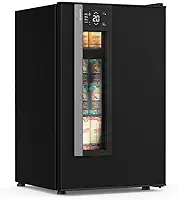 Cervejeira Vertical Metalfrio Beer Maxx One Inverter 114 Litros Glass Viewer Preto Vn12tp 110v
