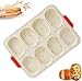 CHAWHO Mini bandeja para hornear baguette, Silicone antiadherente molde para hornear pan | Bandeja de pan crujiente Loaf Baking Mould, French Bread,34x24cm 2#