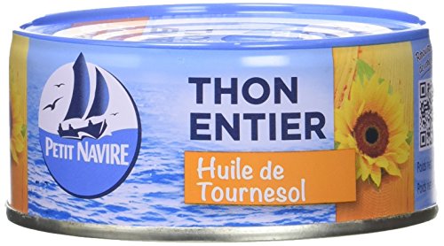 Thon Entier À 'huile De Tournesol Petit Navire La Boite De 112 G Net Égoutté - vue 2