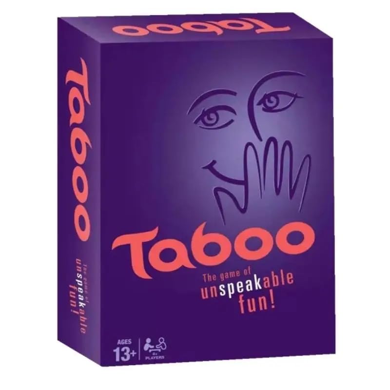 Classic Taboo Card Game Board Game Finding Words Game Party Family Interactive Game