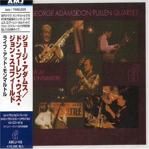 GEORGE ADAMS - DON PULLEN QUARTET GEORGE ADAMS|DO - Live At Montmartre - Disque CD