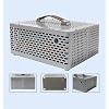 ITX Mini Computer Case 5.1L Aluminum Mini ITX Motherboard Small PC Case Test Bench Support Small 1U Power Supply 150mm Vedio Card Gray