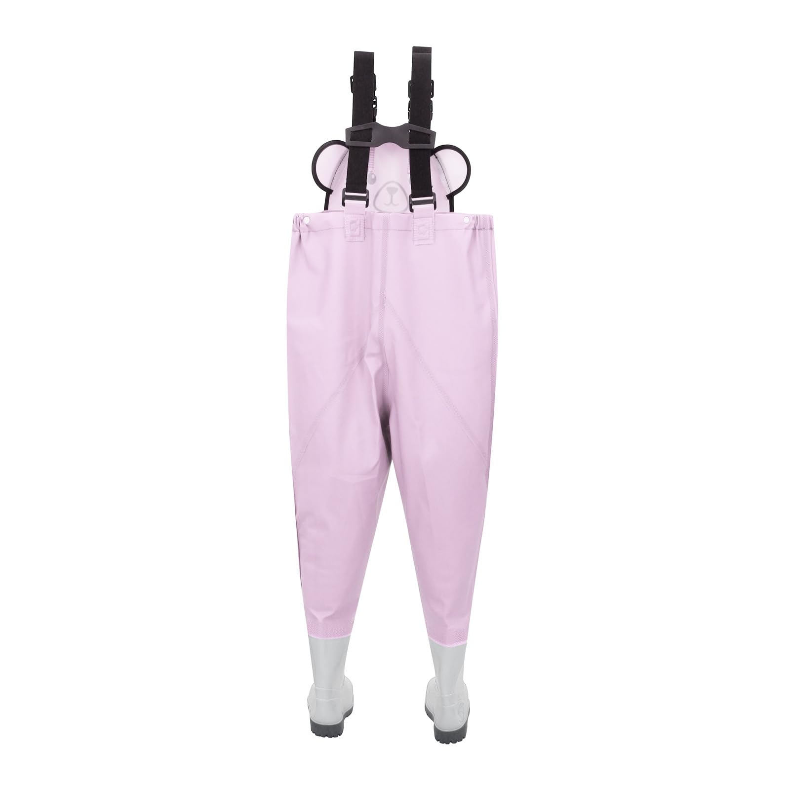 Pantalones de agua para niños, de una pieza, impermeables, para pesca, playa, juego de agua, O rosa., 29