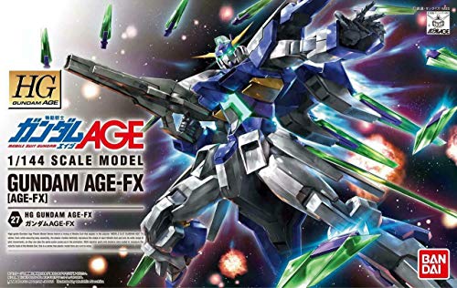 HG 1/144 Gundam AGE-FX modelo plástico miniatura 1