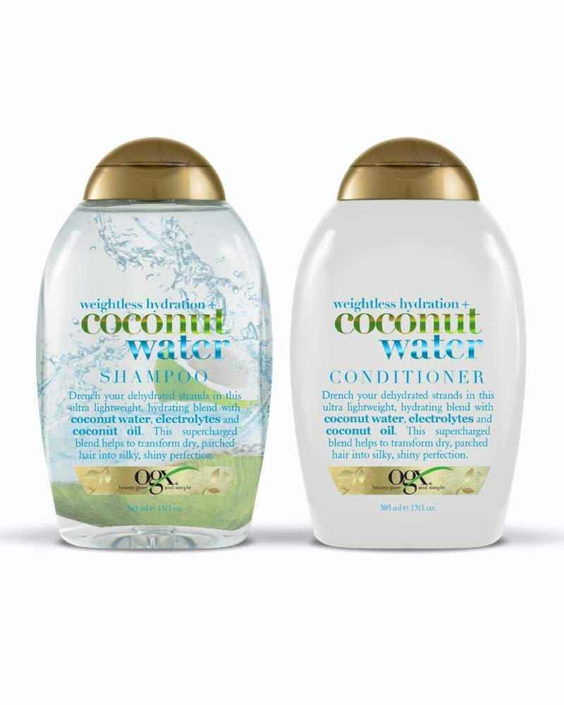 Buy OGX Weightless Hydration Coconut Water Shampoo & Conditioner Combo With Coconut Water