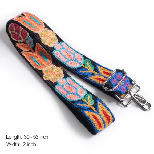 Image of chushui Knit Purse Strap,Replacement Crossbody Wide Adjustable Shoulder Strap for Bag Handbag