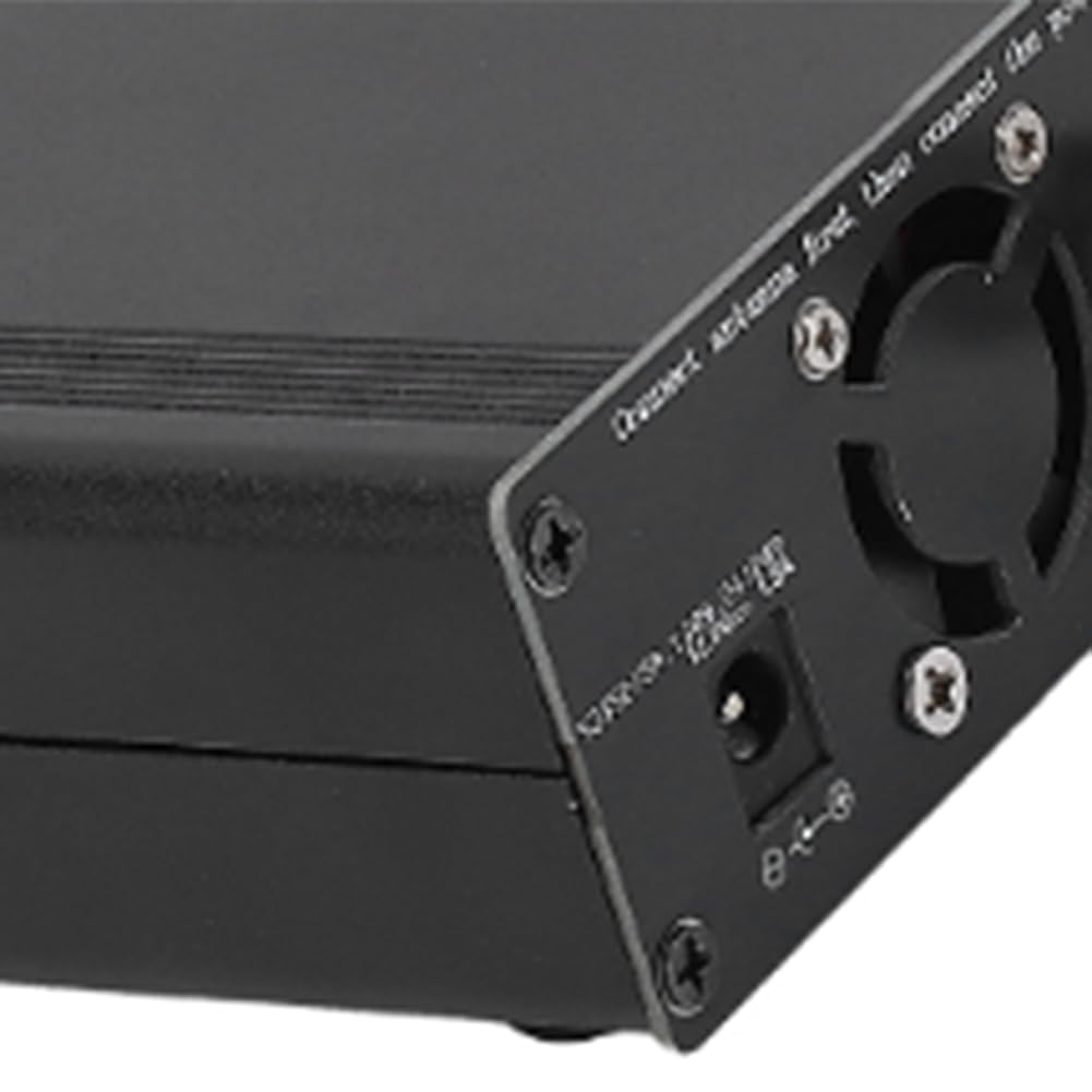 Émetteur FM Stéréo 76-108 MHz 5W Station de Radio à Longue Portée avec Prise Microphone.