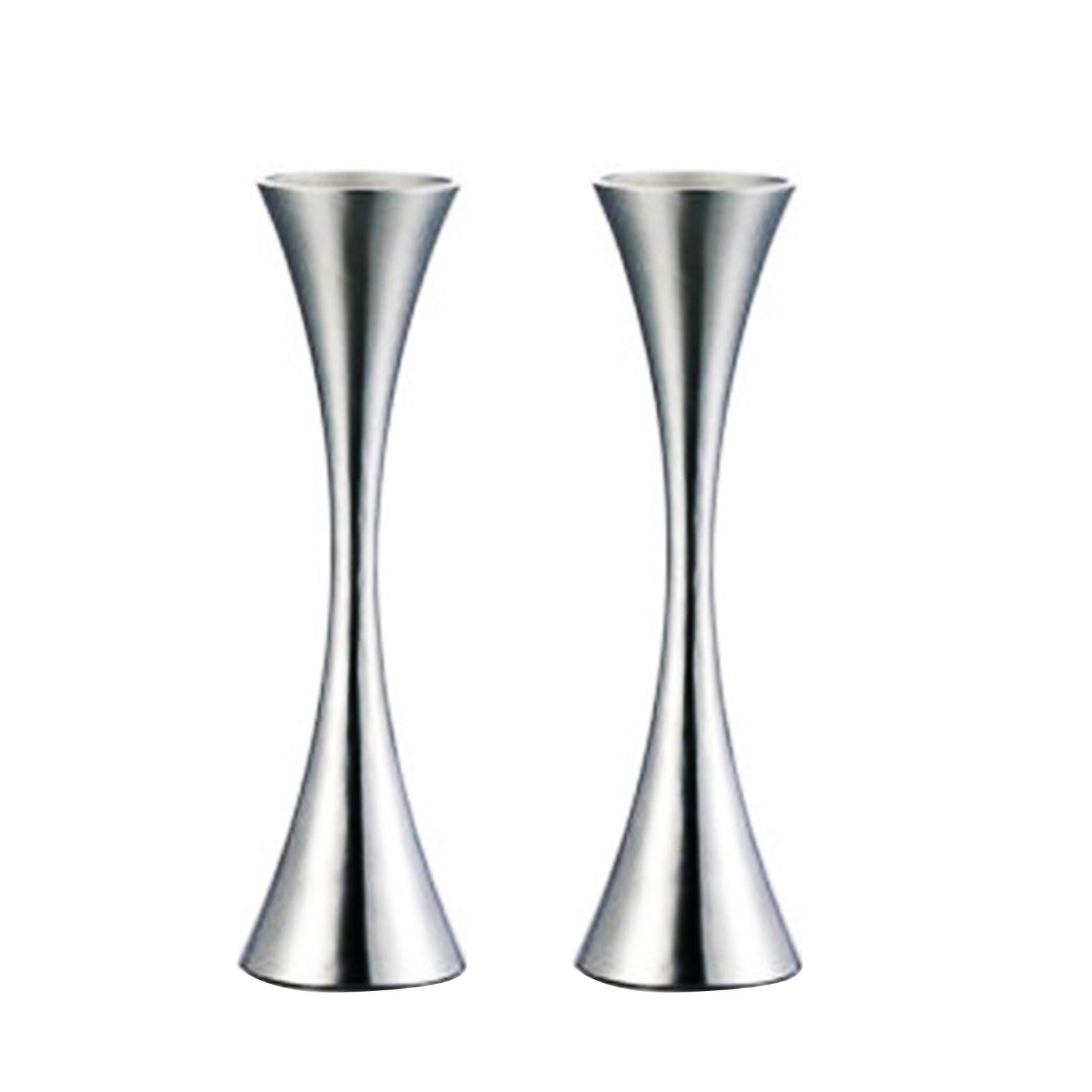 Jazuaiao Stainless Steel Vase Wedding Table Decor Metal Floral Vase Single Flower Home Accents Decorations Home Decor Centerpiece