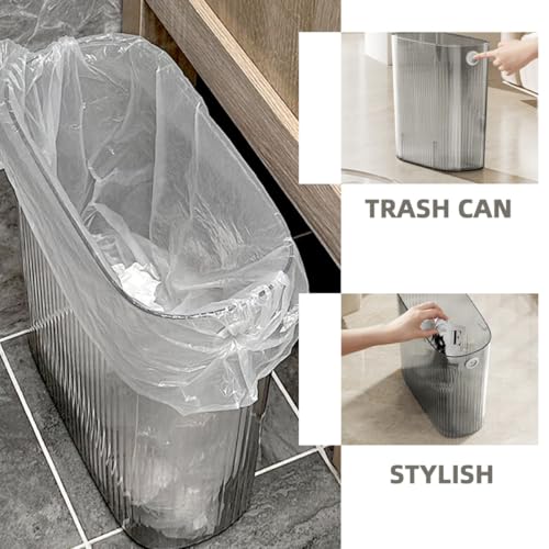 Cesto de basura sin tapa para espacios reducidos 1.5 galones miniatura 7