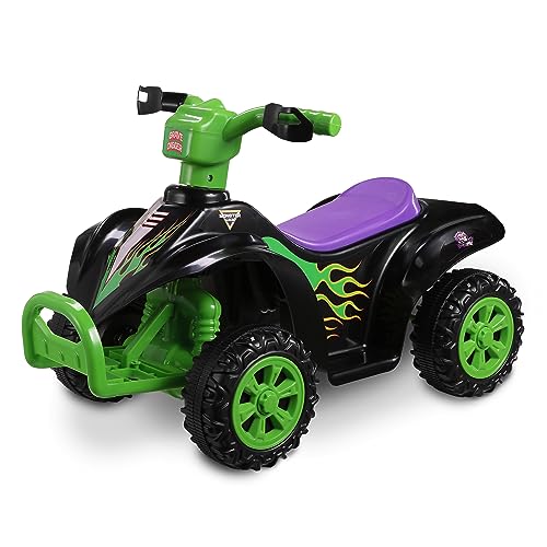Monster Jam 6V ATV Quad for Kids - Powerful and Safe Ride-On Toy with Rechargeable Battery - Forward and Reverse Driving - Max Weight Capacity of 55 LBS - Ages 2-3 Years by Voyager - Used condition - US$64.11