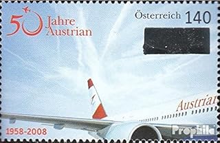 Austria 2718 (Complete.Issue.) unmounted Mint/Never hinged ** MNH 2008 Austrian Airlines (Stamps for Collectors) Airplanes/Balloons/Zeppelins/Aviation
