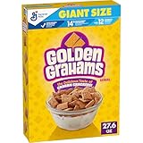 Golden Grahams Breakfast Cereal, Graham Cracker Taste, Made with Whole Grain, Giant Size, 27.6 oz