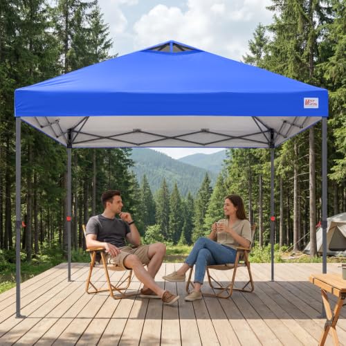 MASTERCANOPY 10x10 Durable Pop Up Canopy Tent with Roller Bag,Blue by MasterCanopy - Image 8