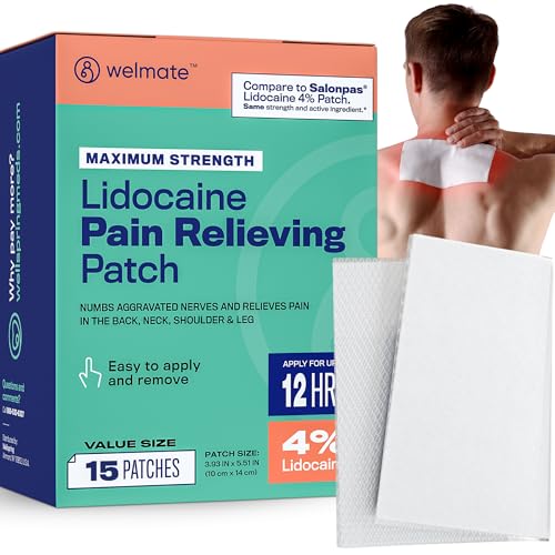 WELMATE Lidocaine Pain Patches 4%