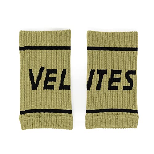 Velites I Flexible Fabric Wrist Band I Provides Support and Security for Your Workouts I Better Grip on Bar I Protect Sensitive Skin and get I One Size fits all (Dark Green) - Image 3