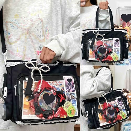 Ita Crossbody Tote Bag, bolso bandolera con cremallera miniatura 2