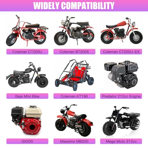 Image of PWK 28mm Carburetor Kit Replacement for Predator 212 224cc 196cc 6.5hp Engine Coleman CT200U CT200U-EX BT200X KT196 Baja Warrior Trailmaster MB200 Go Kart Parts