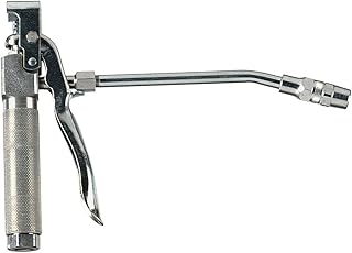 Lincoln 740 Heavy-Duty High-Pressure Steel Control Valve with 6-Inch Rigid Extension, 1/4 Inch NPT (f) Inlet and 1/8 Inch NPT (f) Outlet, 7,500 Maximum Operating Pressure