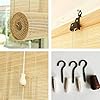 STORE BATEAU EN Bambou Pour L'intérieur Corde Rideaux Stores Romains