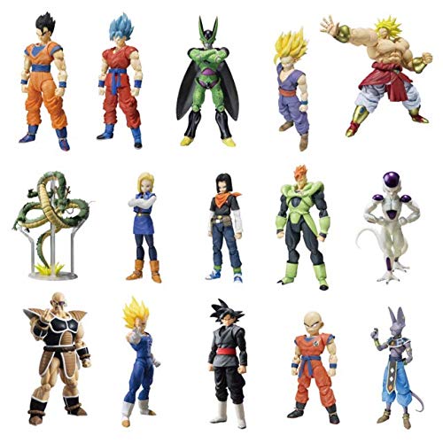 Bandai 35855 - Dragon Ball Super Personaggi Deluxe, Modelli assortiti, 1 pezzo