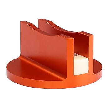 MINLIXIN Magnetic Jack Pad Weld Frame Rail Adapter Aluminum Slotted Pinch Weld Jack Pad Magnetic Jack Pad Pinch Weld Jack Pad Slotted Universal Magne