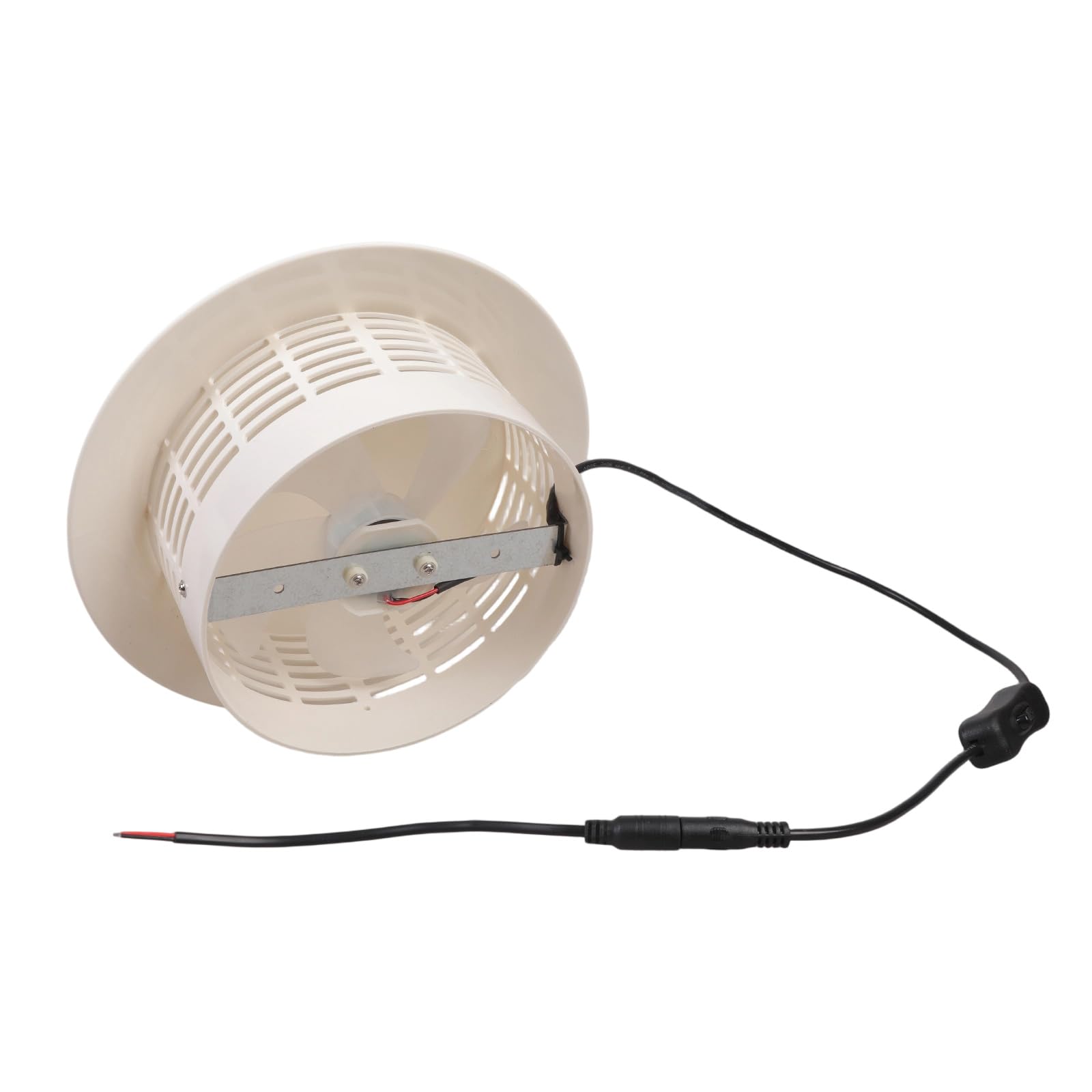 Air Mover Effective Ventilation Exhaust Fan Inline Duct 160mm with Solar Panel for Greenhouses Workshops Blower
