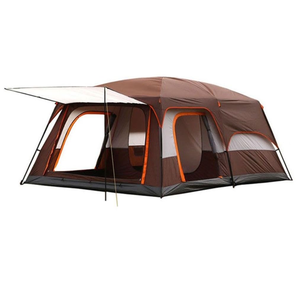 Amazon | 2ルームと1リビングルームを備えた大型テント、2-6人/6-8人/8  