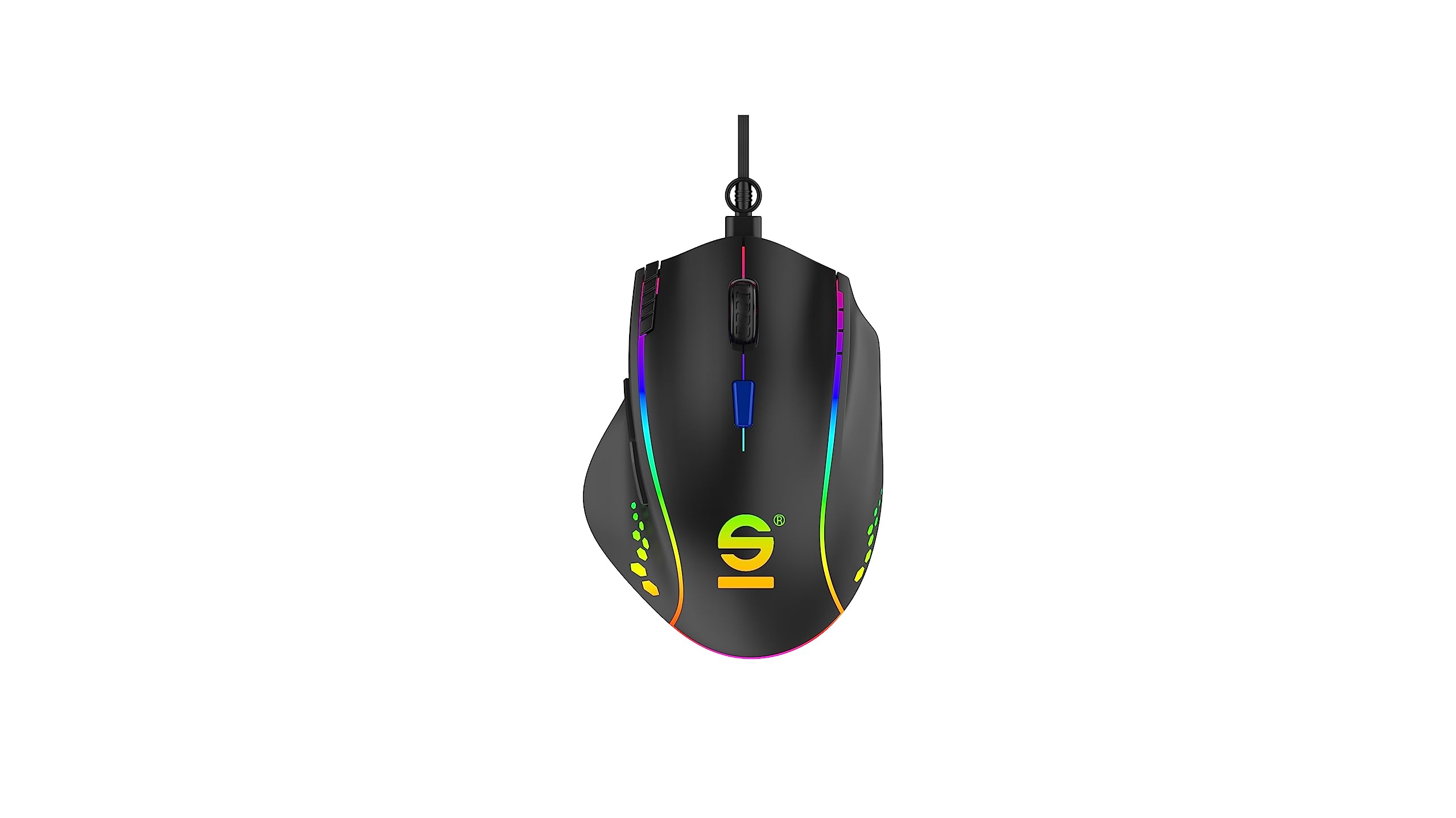 Celly, Kit Gaming Pole Position Linea Sparco, Kit con Tastiera Gaming Retroilluminata, Mouse Gaming con Luci RGB, Cuffie a Filo con Luci a LED Rainbow e Microfono, Tappetino per Mouse Antiscivolo