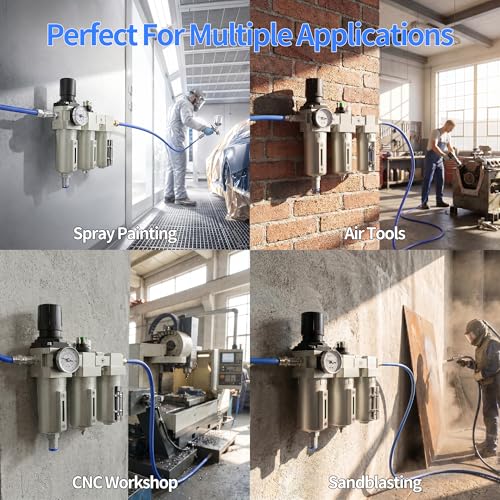 DAIERTEK 3-Stage Air Compressor Dryer System