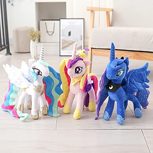 Kieik 40Cm Anime Cartoon 6 Style To Choose Deluxe Horse Nightmare Luna Moon Plush Soft Toy Stuffed Dolls Girls Birthday Gift (Princess Cadance) #TOP2