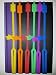 Premium Quality Color Silicone Bookmark - 6 Pack