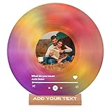 Décoration multifonctionnelle : Notre plaque de chant en acrylique est plus qu'un simple cadeau, c'est une superbe pièce de décoration intérieure ! Avec son design épuré et sa finition élégante, elle rehausse sans effort n'importe quelle pièce. Qu'elle soit exposée dans le salon, la chambre à coucher ou le bureau, elle sert de rappel quotidien de vos moments privilégiés, s'intégrant parfaitement à votre esthétique tout en apportant joie et nostalgie à votre espace