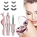Produktbild Magnetisches Wimpern- und Eyeliner-Set,3D Falsche Wimpern Eyeliner Natürliche Lange Pure Handgemacht mit Unsichtbares Band Wiederverwendbar.
