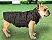 MIGOHI Dog Jackets for Winter, Windproof Waterproof Reversible British Style Plaid Warm Coat for Small Medium Large Dogs, Red, L