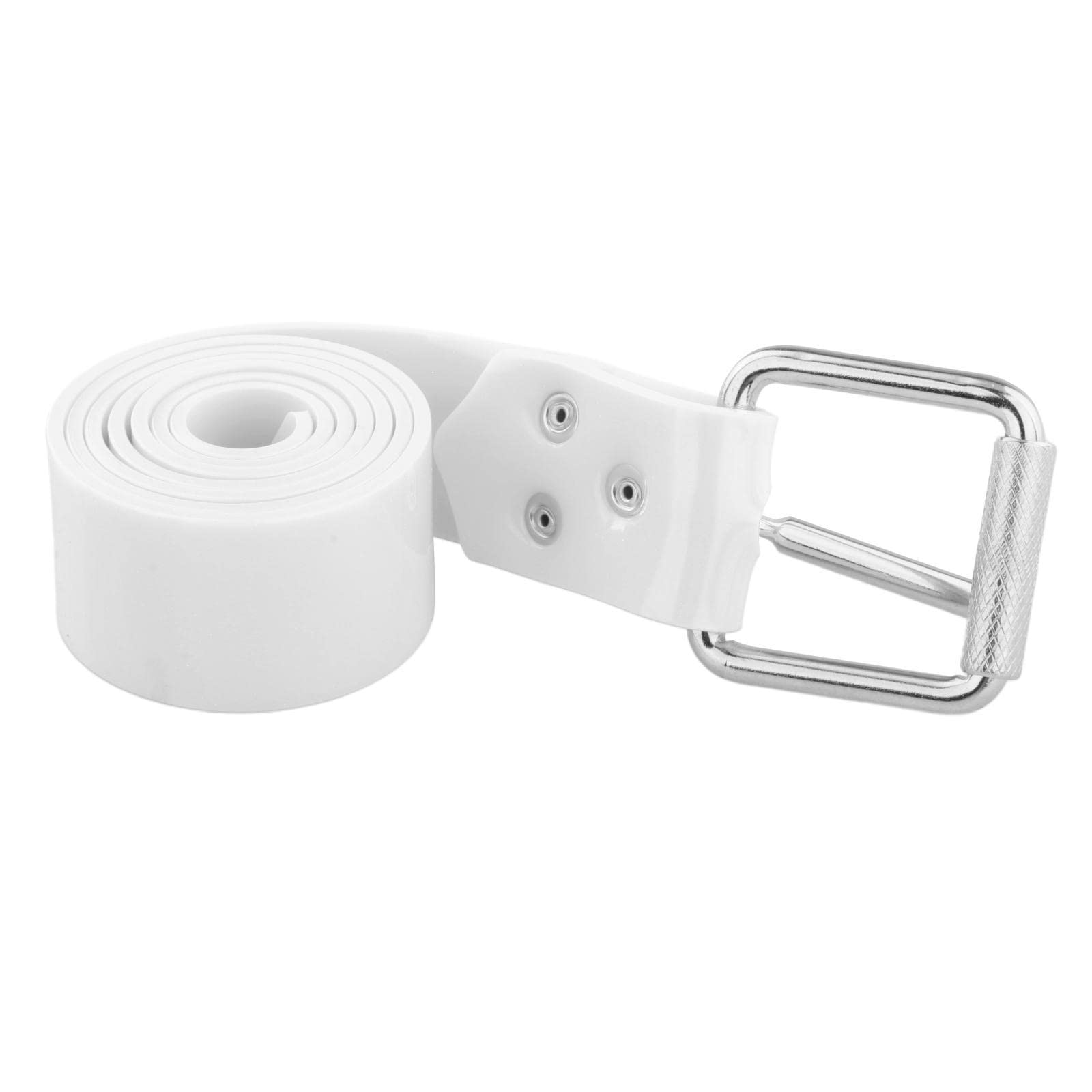 Scuba Diving Weight Belt Cintura Regolabile Porta Piombi con Fibbia Resistente Acciaio Inox Tasca in Silicone Rilascio Rapido Adatta a Uomo Donna