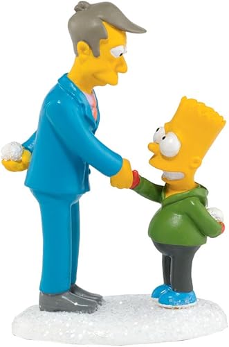 Department 56 The Simpsons Village - Figura de pueblo de destrucción mutuamente asegurada 14in