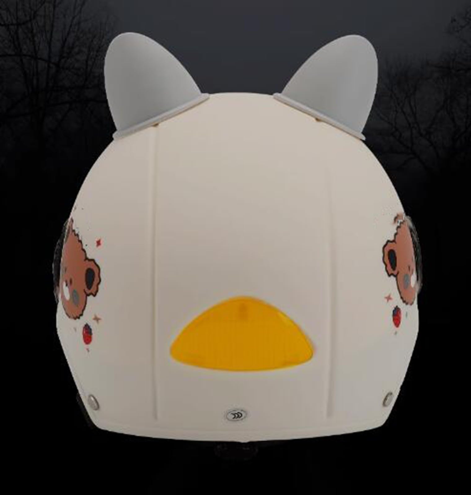 Casco Moto Bambini Aperto Retrò - Leggero, Omologato ECE, Per Scooter E Ciclomotori