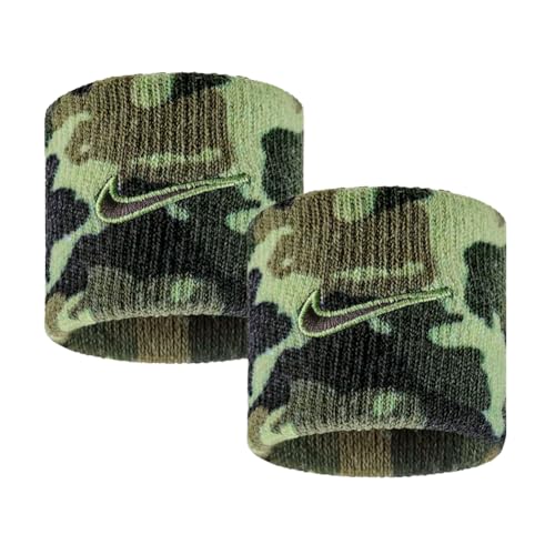 Image of NIKE Premier Swoosh Singlewide Wristbands -Soft, Moisture-Wicking (1 Pair, 2.5 inch Wide)