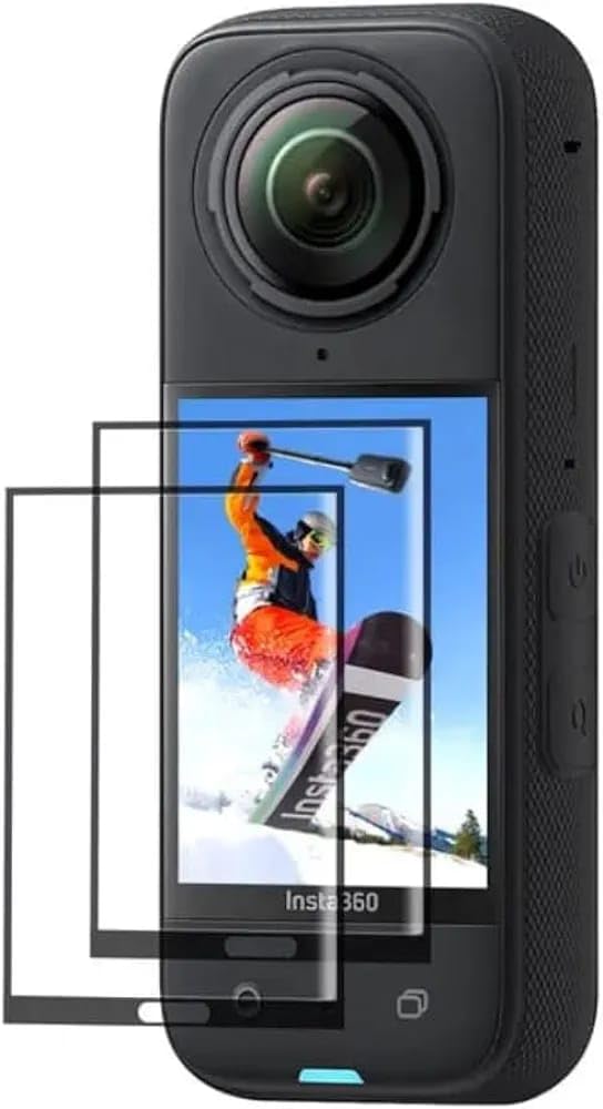 Careflection HD Tempered Glass For Insta360 One X4 Screen Protector 9H Hardness Accessories (B0D39K9ZBT) Amazon Price History, Amazon Price Tracker