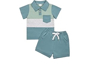Charming Toddler Boy 12-Month Outfits: A Stylish Summer Ensemble