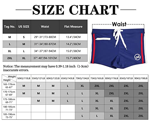 Panegy Men'S Colorblock Quick Dry Swim Shorts Square Leg Swimwear Board Shorts Padded Drawstring Bikini Swimsuit Swim Trunks With Pad thumb #5