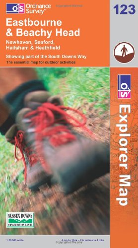 OS Explorer map 123 : Eastbourne & Beachy Head 