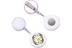 Precision Nursing Retractable Pocket Watch