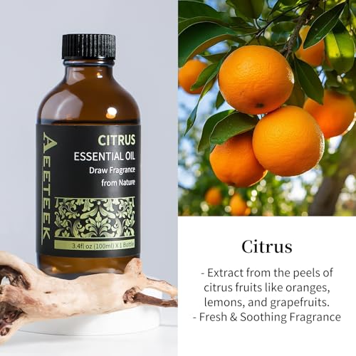 Aceite Esencial Cítrico 100ml para Difusor de Varillas 3 Unidades miniatura 2