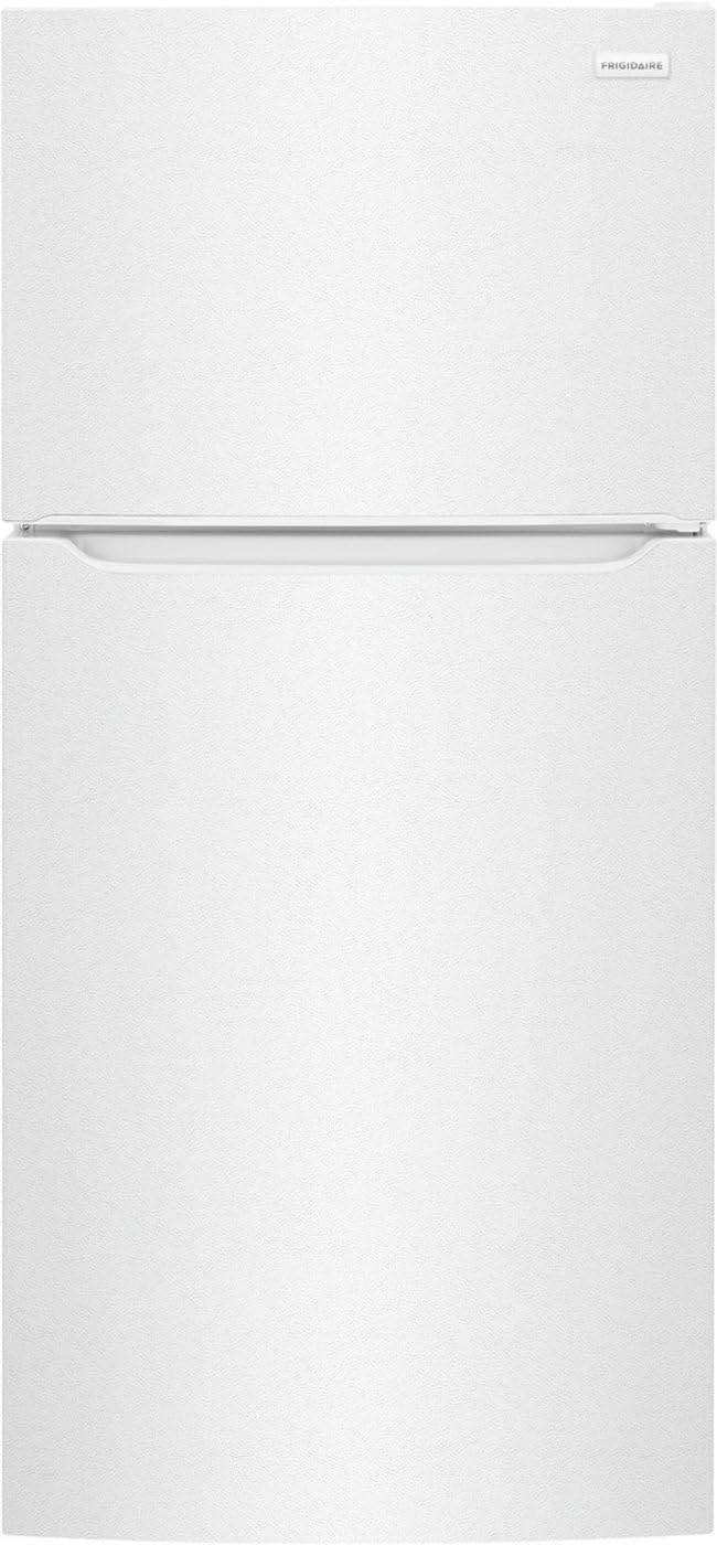 Frigidaire FFTR1814W 30 Inch Wide 18.3 Cu. Ft. Top Freezer Refrigerator with Crisper Bins and Ice Maker Ready - White on Fridge.com